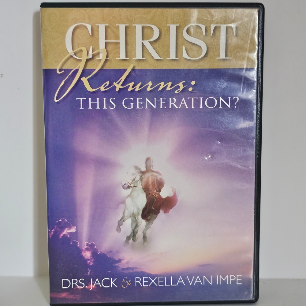 Christ Returns This Generation DVD Jack Rexella Van Impe Bible Prophecy Teaching
